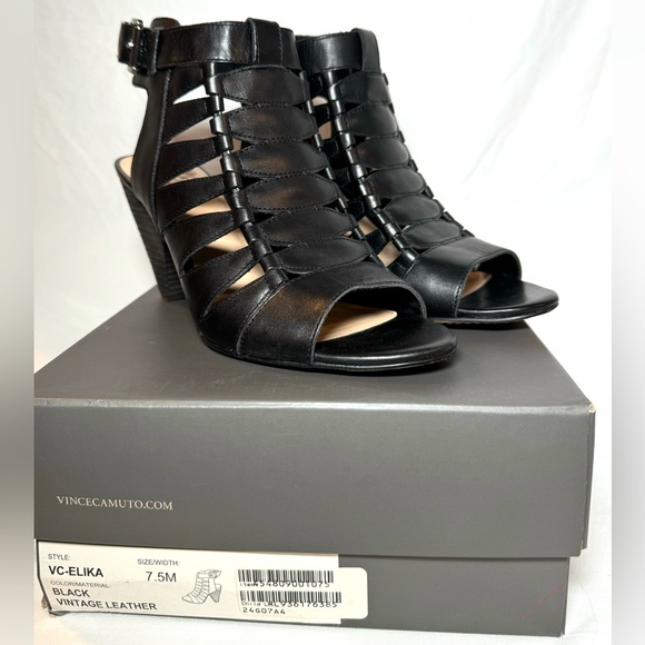 Vince Camuto Elika Geo Cutout Sandals Size 7.5M - Picture 5 of 8